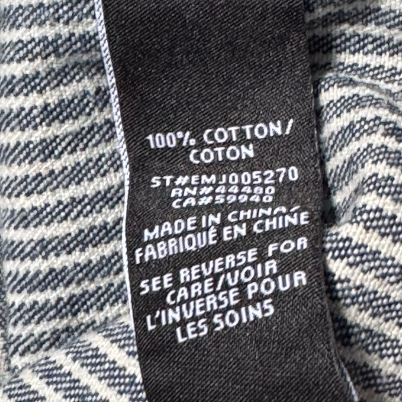 Striped Button-Up Jacket - Picture 7 of 7